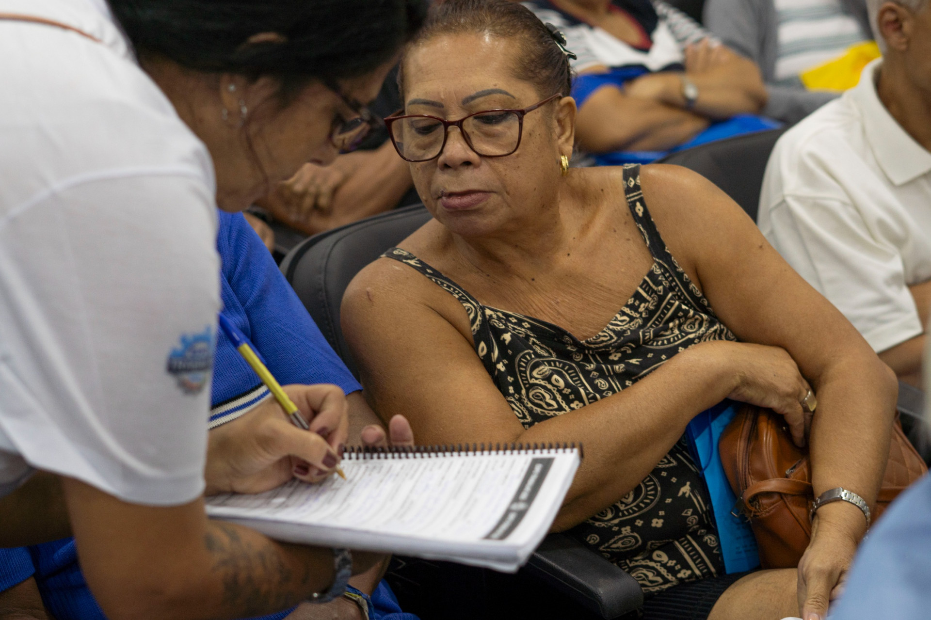 Marisa da Silva, de 67 anos, busca uma oportunidade. No in&iacute;cio do m&ecirc;s, seu marido conseguiu emprego na Cl&iacute;nica S&atilde;o Sebasti&atilde;o, atrav&eacute;s da 5&ordf; Expo Trabalho - Divulga&ccedil;&atilde;o / PMN