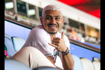 André vai ao Maracanã e torce pelo Fluminense na Sul-Americana: 'Gratidão eterna'