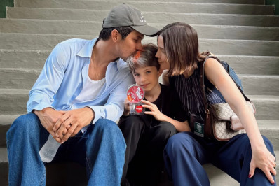 Romulo Estrela festeja aniversário de 9 anos do filho