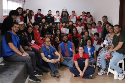 Colégio Plano A, em Quatis, recebe ação da prefeitura sobre o mês de prevenção à acidentes no trânsito