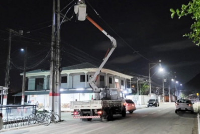 ‘Ilumina Já’ promove reparos em luminárias de São José do Imbassaí