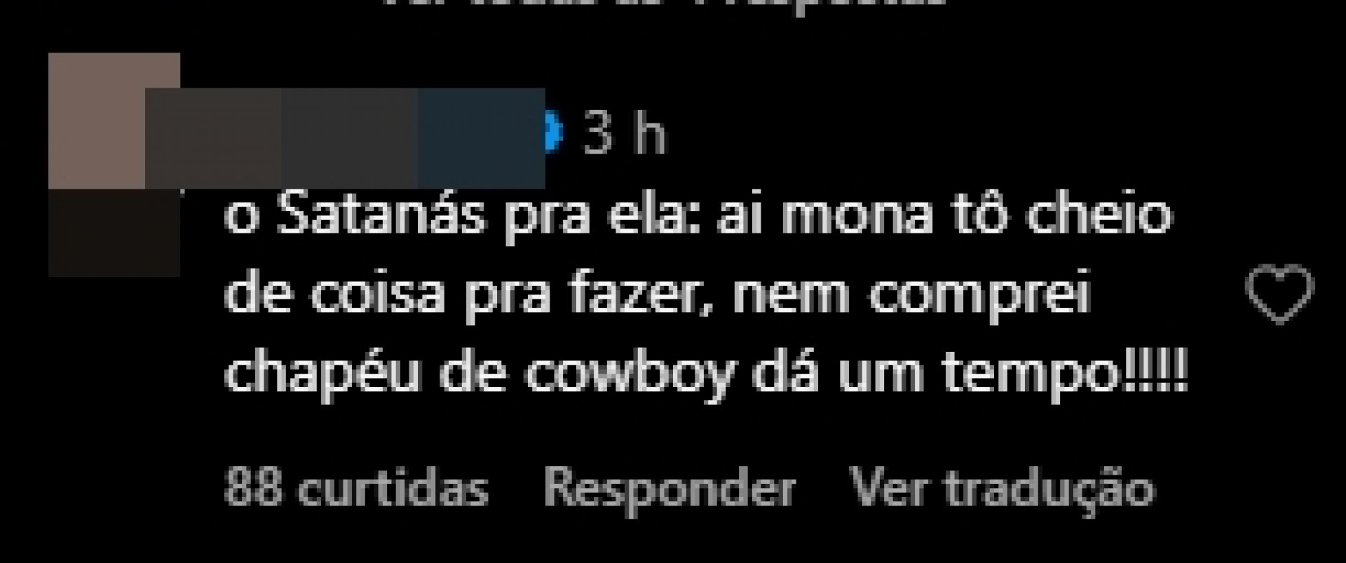 Print tirado de uma página do Instagram - Reprodução/Instagram