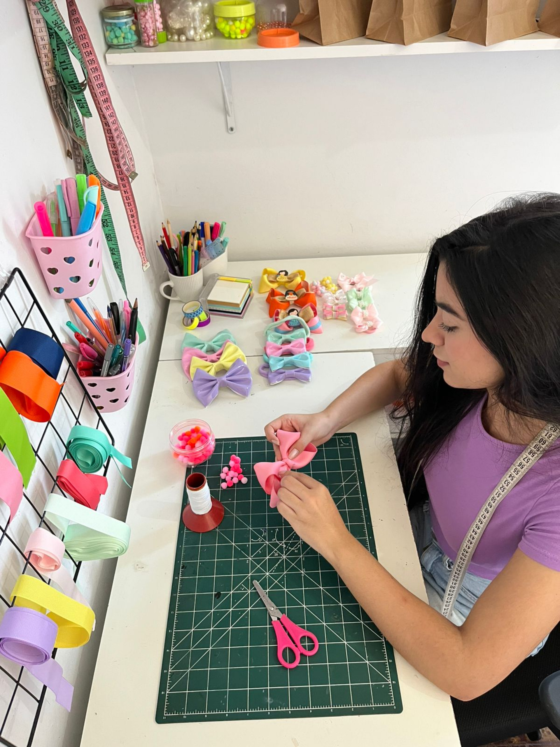 Alexandra faz tudo com muito carinho e dedicação - Divulgação