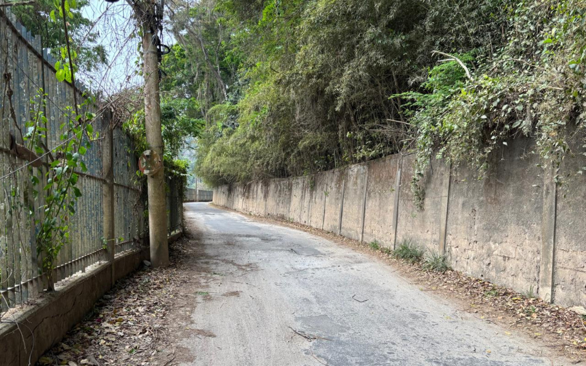 Rua Joaquim Agante Moço, em Itaipava