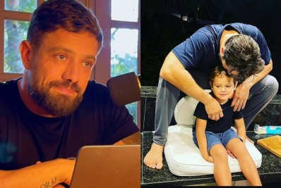 Rafael Cardoso emociona ao se declarar para filho: 'Um homem que errou'