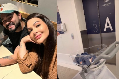 Filho de Yudi Tamashiro e Mila Braga recebe alta