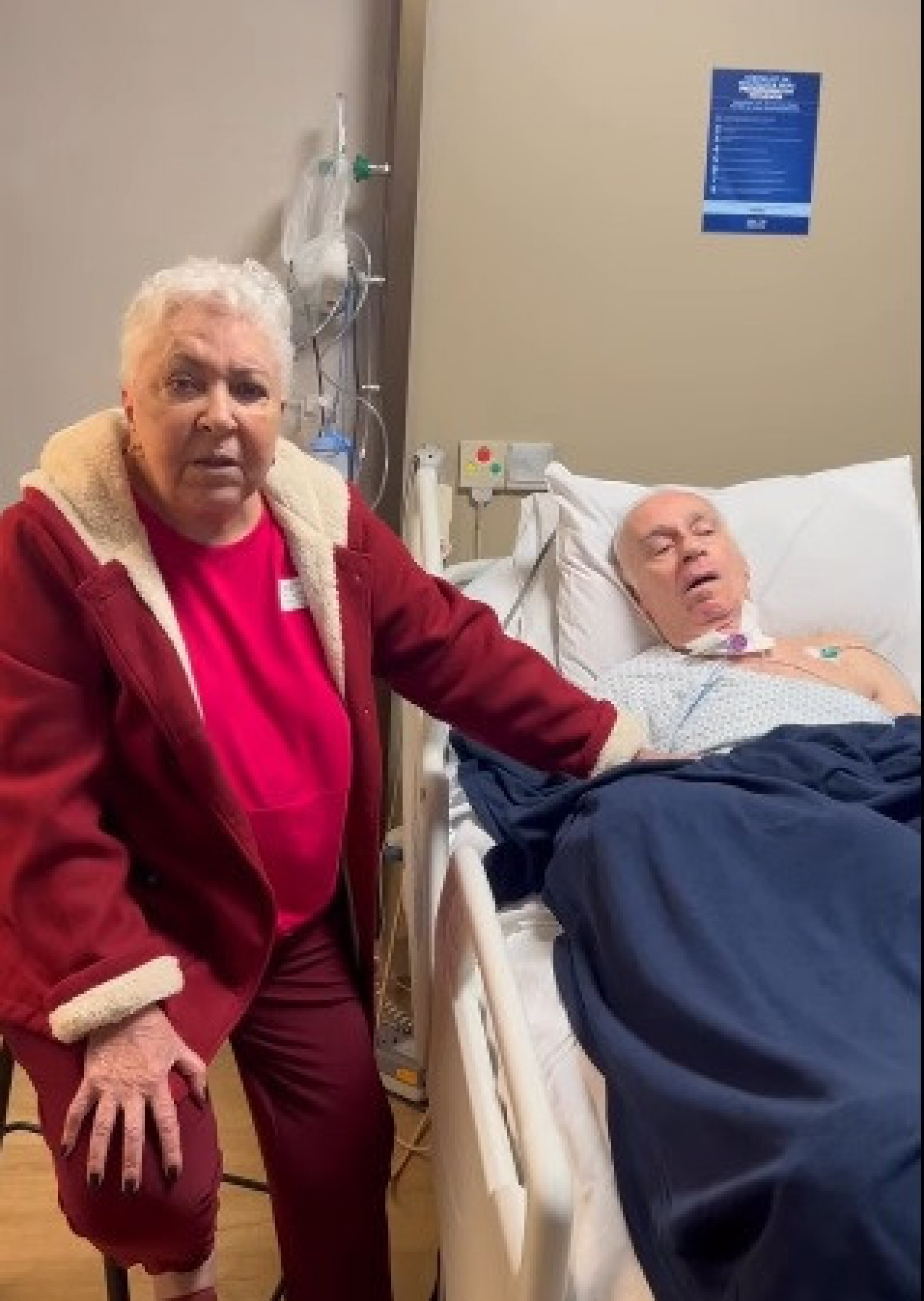 Marido de Cidinha Campos está internado no Hospital Copa D'or  - Reprodução/Instagram 