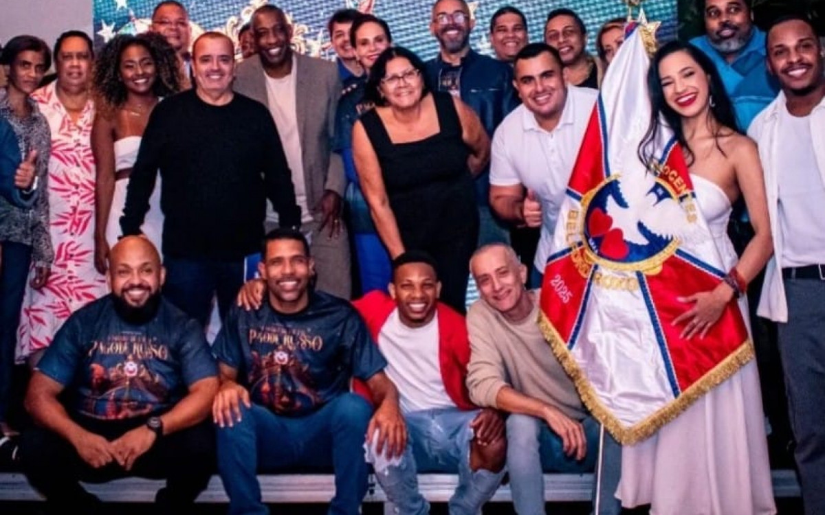 Equipe do Carnaval de 2026 da Inocentes de Belford Roxo