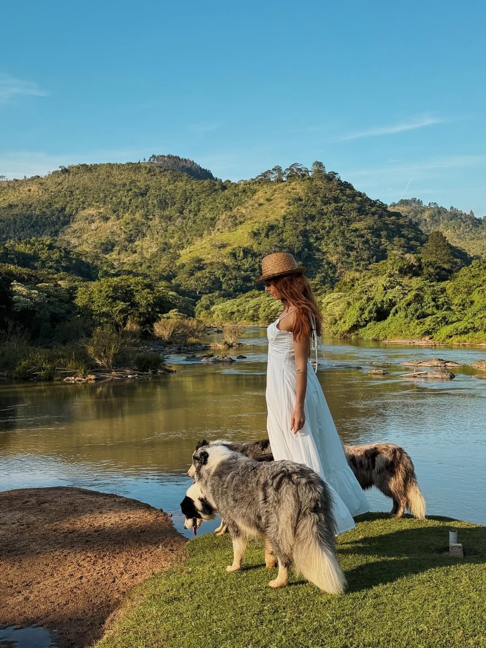 Giovanna Lancellotti curtiu folga em meio à natureza - Reprodução/Instagram