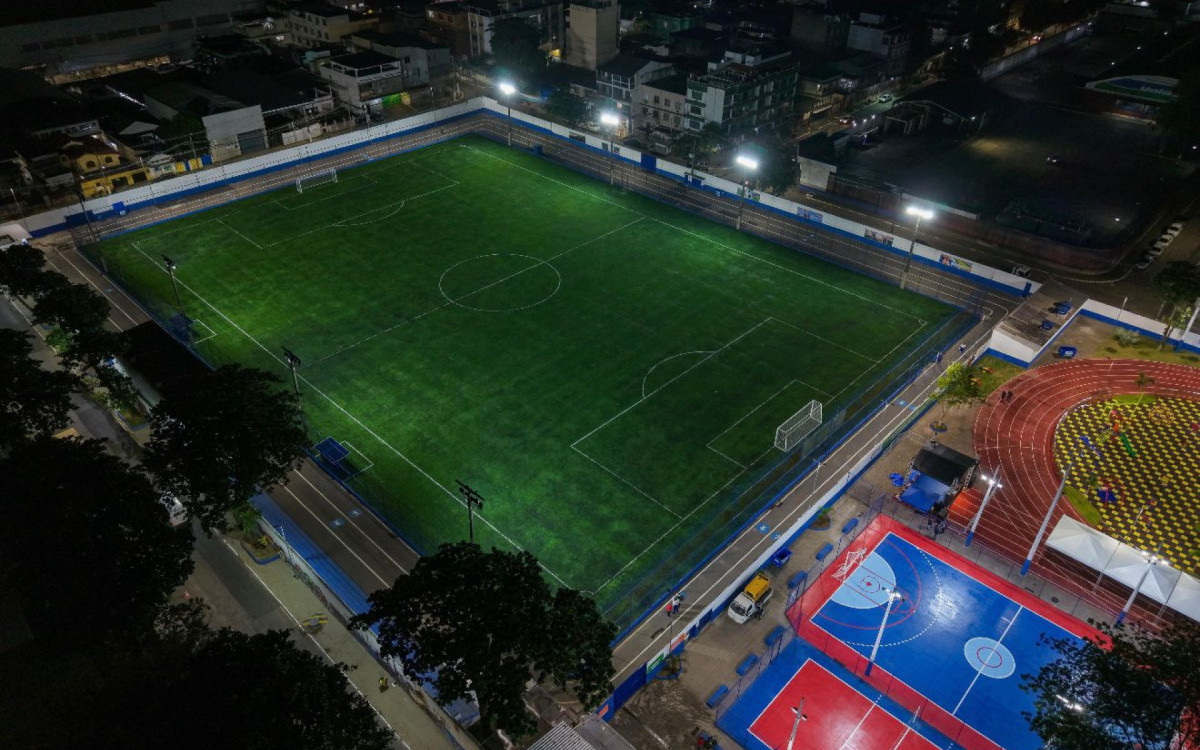 Vila Olímpica de Duque de Caxias ganha ampla reforma e novos espaços