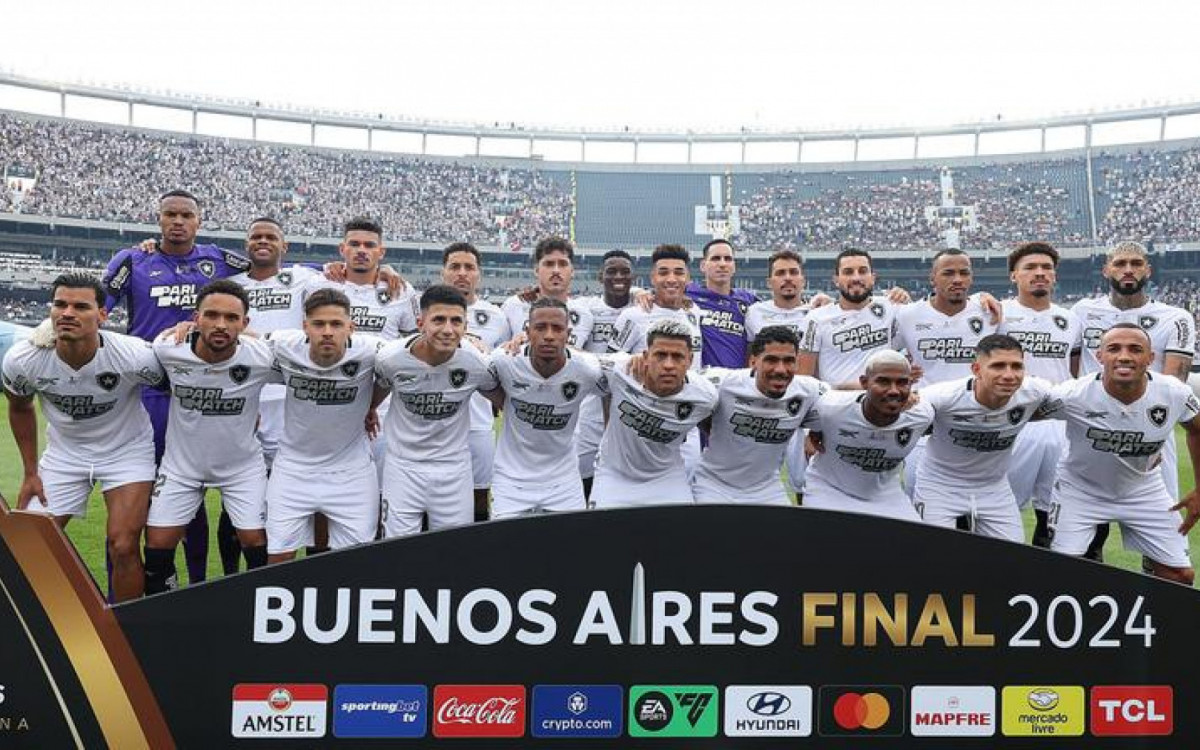O Botafogo foi o último grande do Brasil a conquistar a Libertadores, em 2024