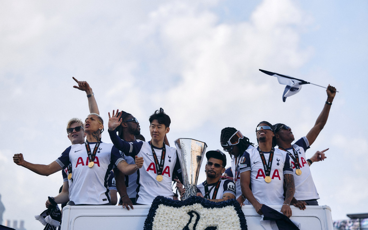 Campeão com o Tottenham da Liga Europa, Richarlison conquistou o primeiro título da carreira