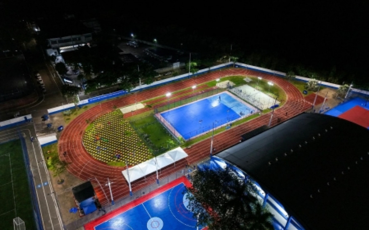 Vila Ol&iacute;mpica de Duque de Caxias ganha ampla reforma e novos espa&ccedil;os - Divulga&ccedil;&atilde;o