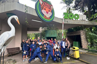 Alunos de Quatis ganham aula-passeio no Zoo-VR