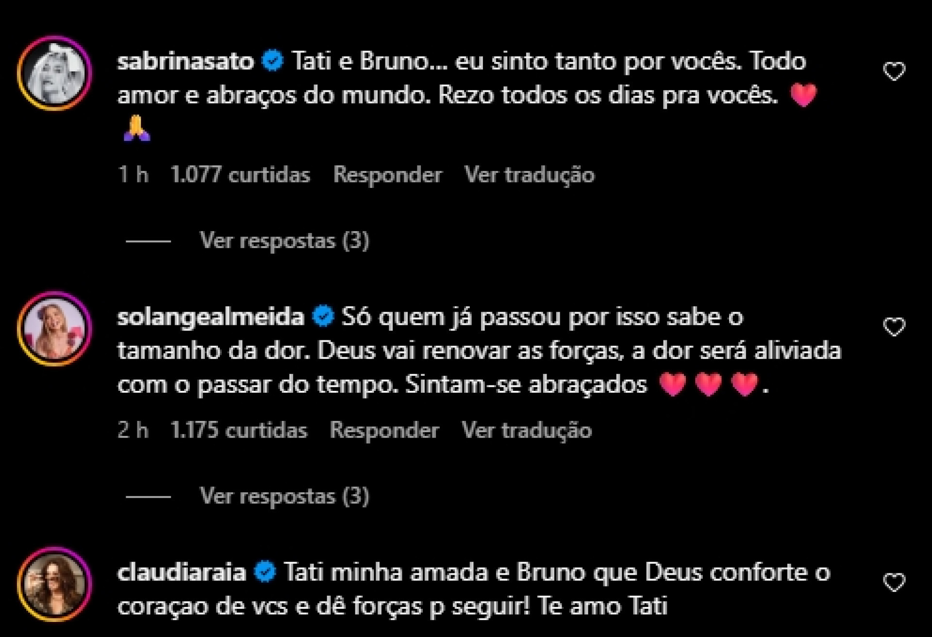 Print tirado da publicação de Tati Machado - Reprodução/Instagram