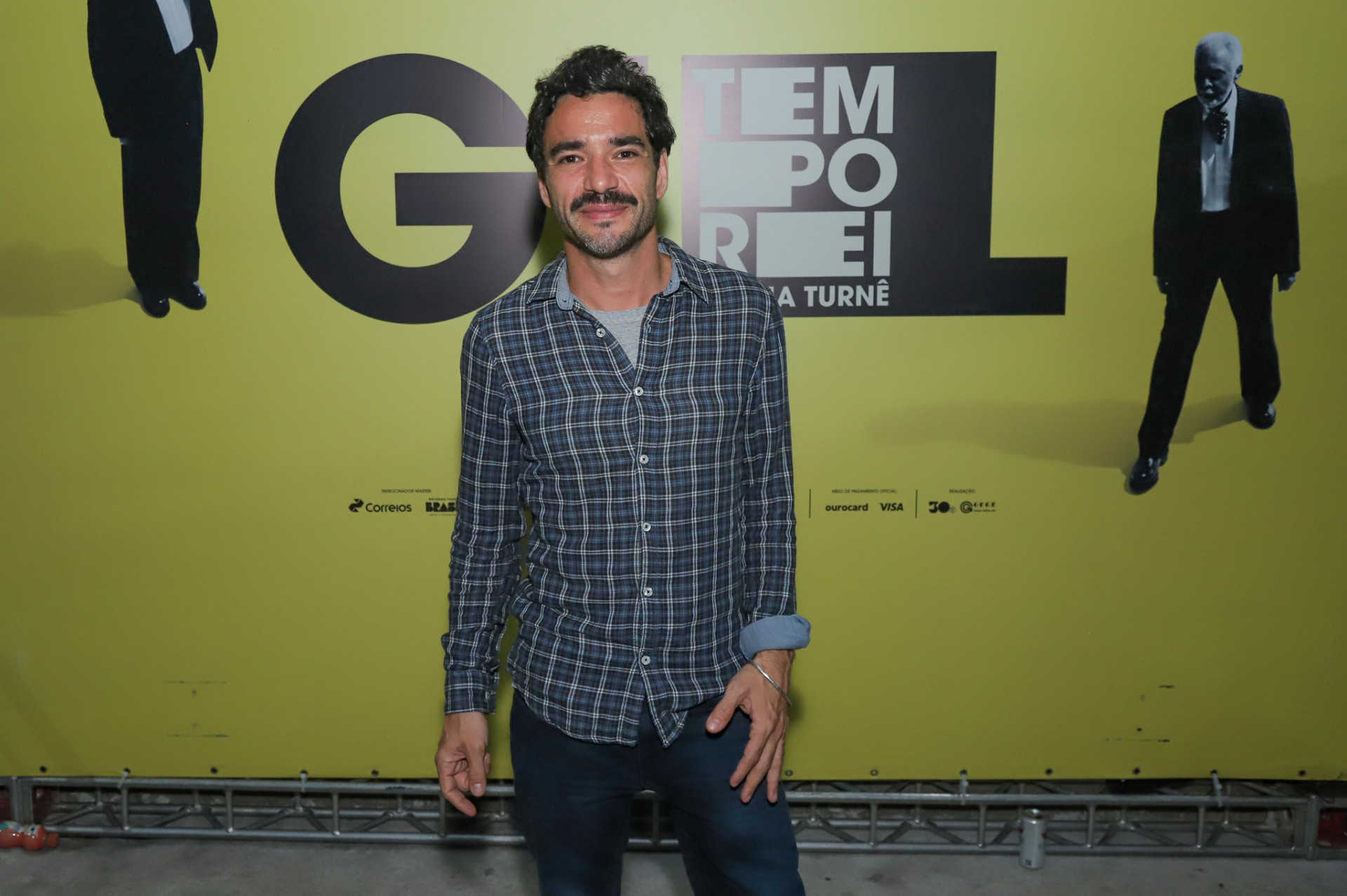 Caio Blat curte show de Gilberto Gil na Marina da Glória, no Rio  - Thiago Mattos / BrazilNews