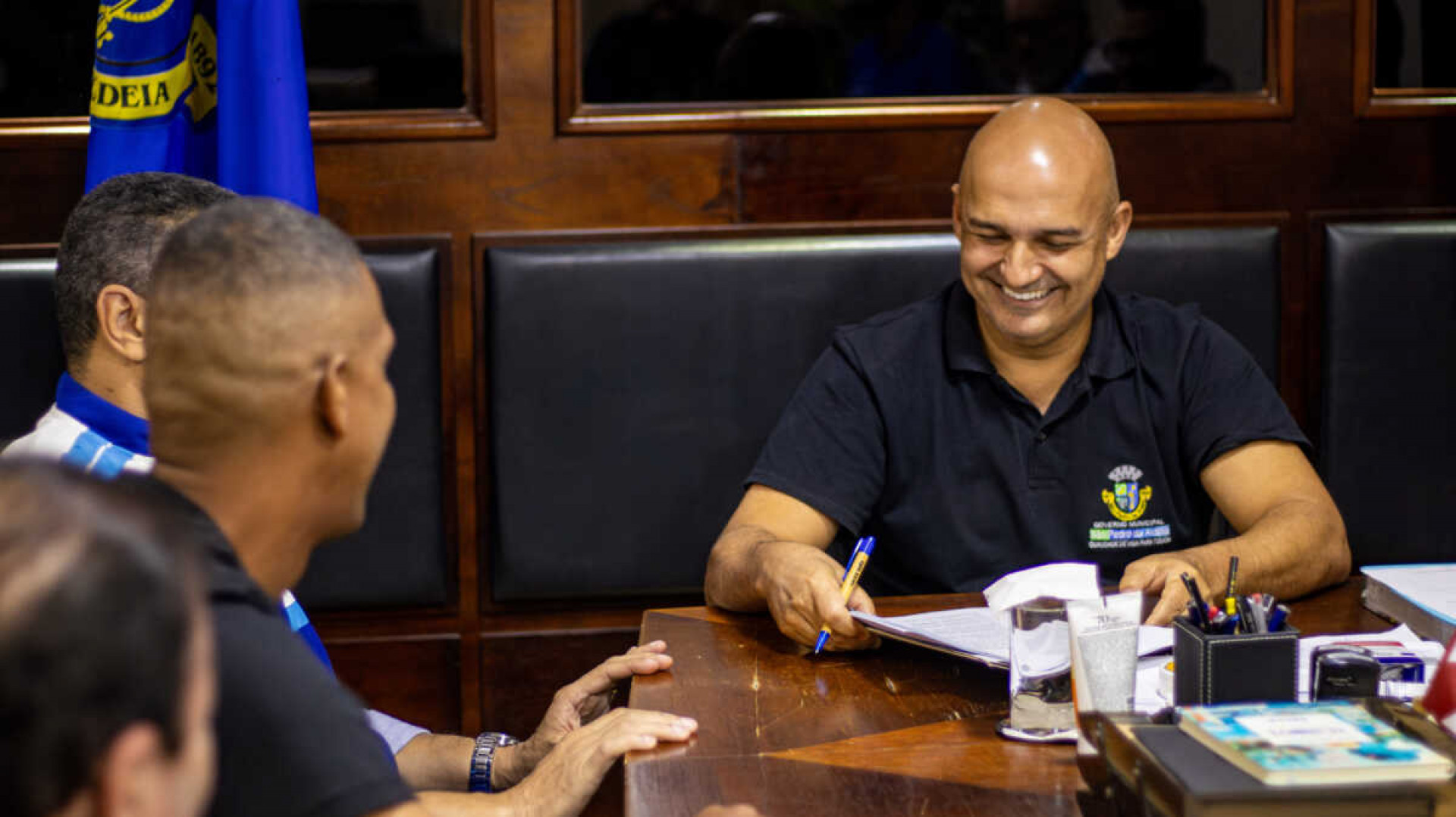 Reunião aconteceu no gabinete - Ascom/ Agnaldo Ribeiro