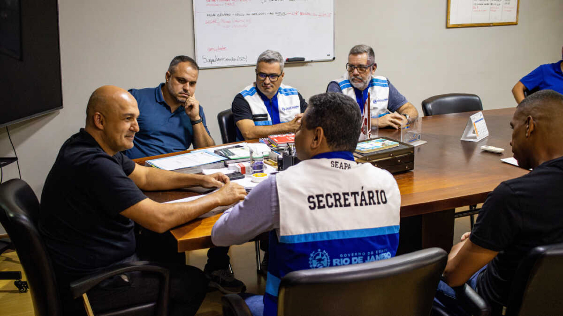 O encontro marcou a assinatura do Termo de Convênio entre a Prefeitura de São Pedro da Aldeia e o Governo do Estado - Ascom/ Agnaldo Ribeiro