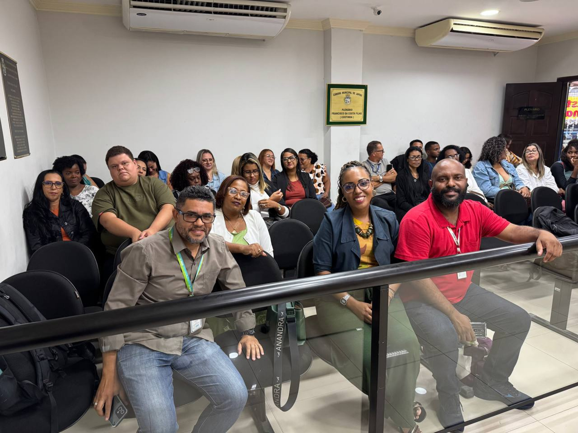 Durante a solenidade, os participantes destacaram a import&acirc;ncia da profiss&atilde;o e a dedica&ccedil;&atilde;o dos assistentes sociais na linha de frente do combate &agrave;s desigualdades - Divulga&ccedil;&atilde;o / PMJ