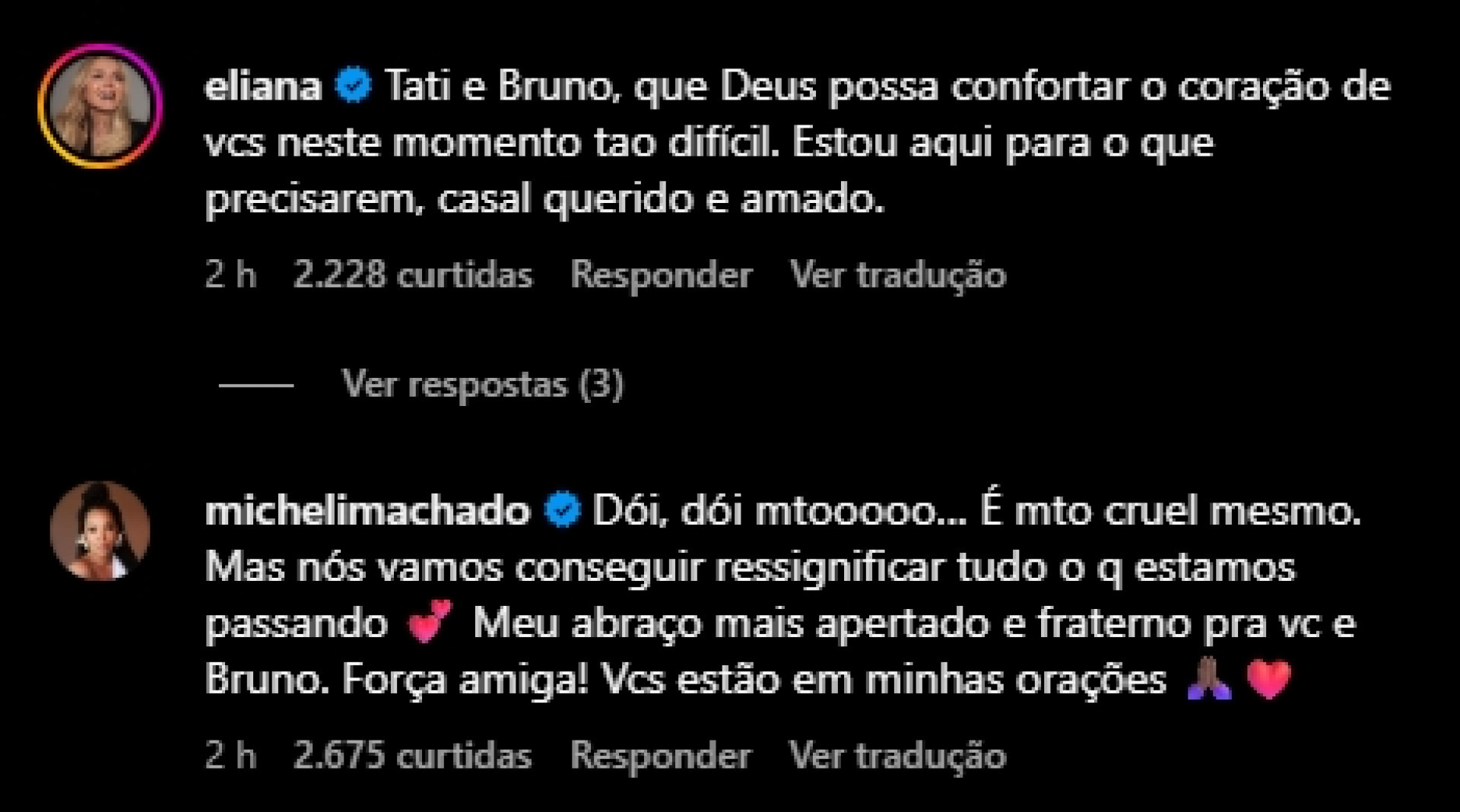Print tirado da publicação de Tati Machado - Reprodução/Instagram