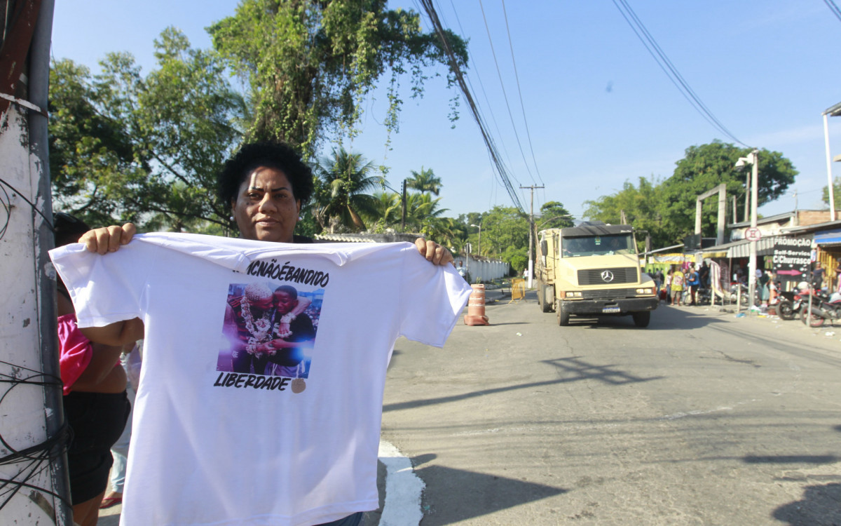 Saída de Poze do Rodo da prisão, nesta terça-feira (03).