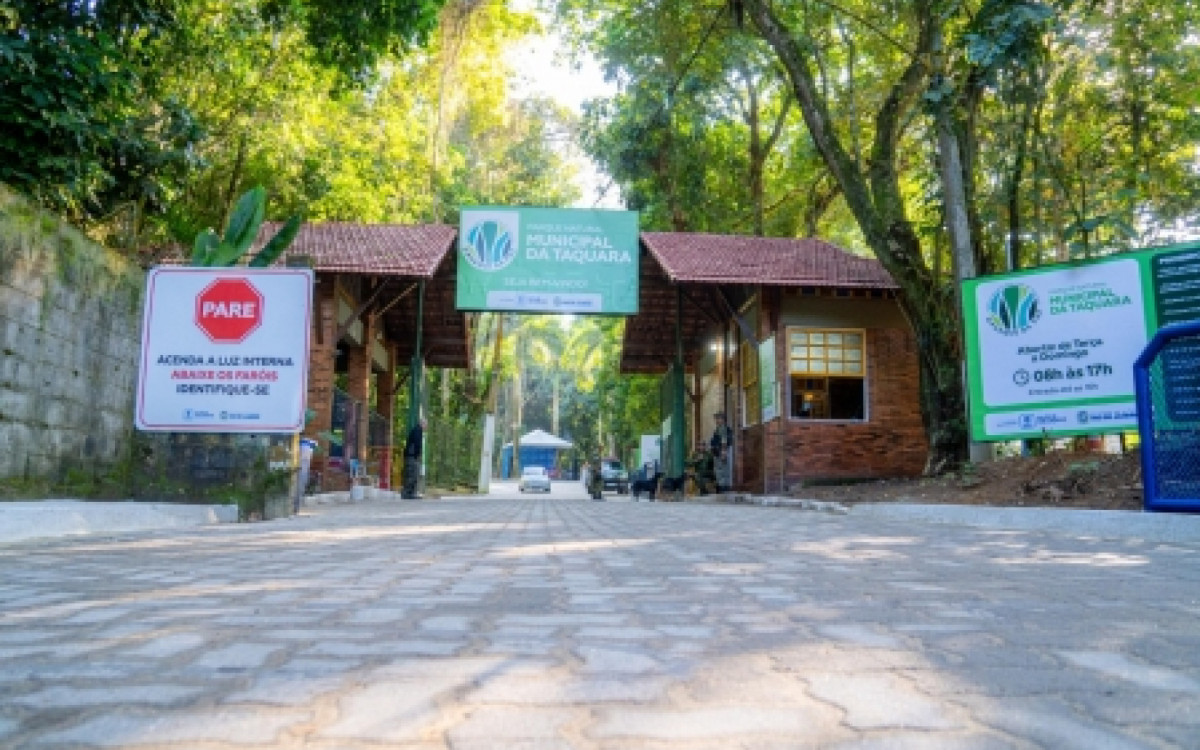 Prefeitura entrega primeira parte da reforma do Parque da Taquara