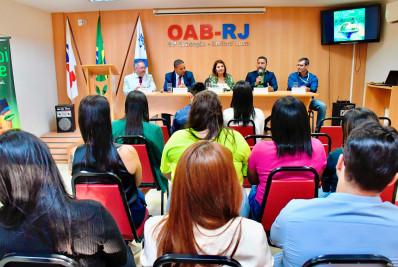 Secretário participa de palestras sobre o Meio Ambiente na OAB de Belford Roxo e igreja do Lote XV