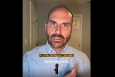 Eduardo Bolsonaro rebate Lula após ser chamado de 'lambe-botas de Trump': 'Não tem moral'