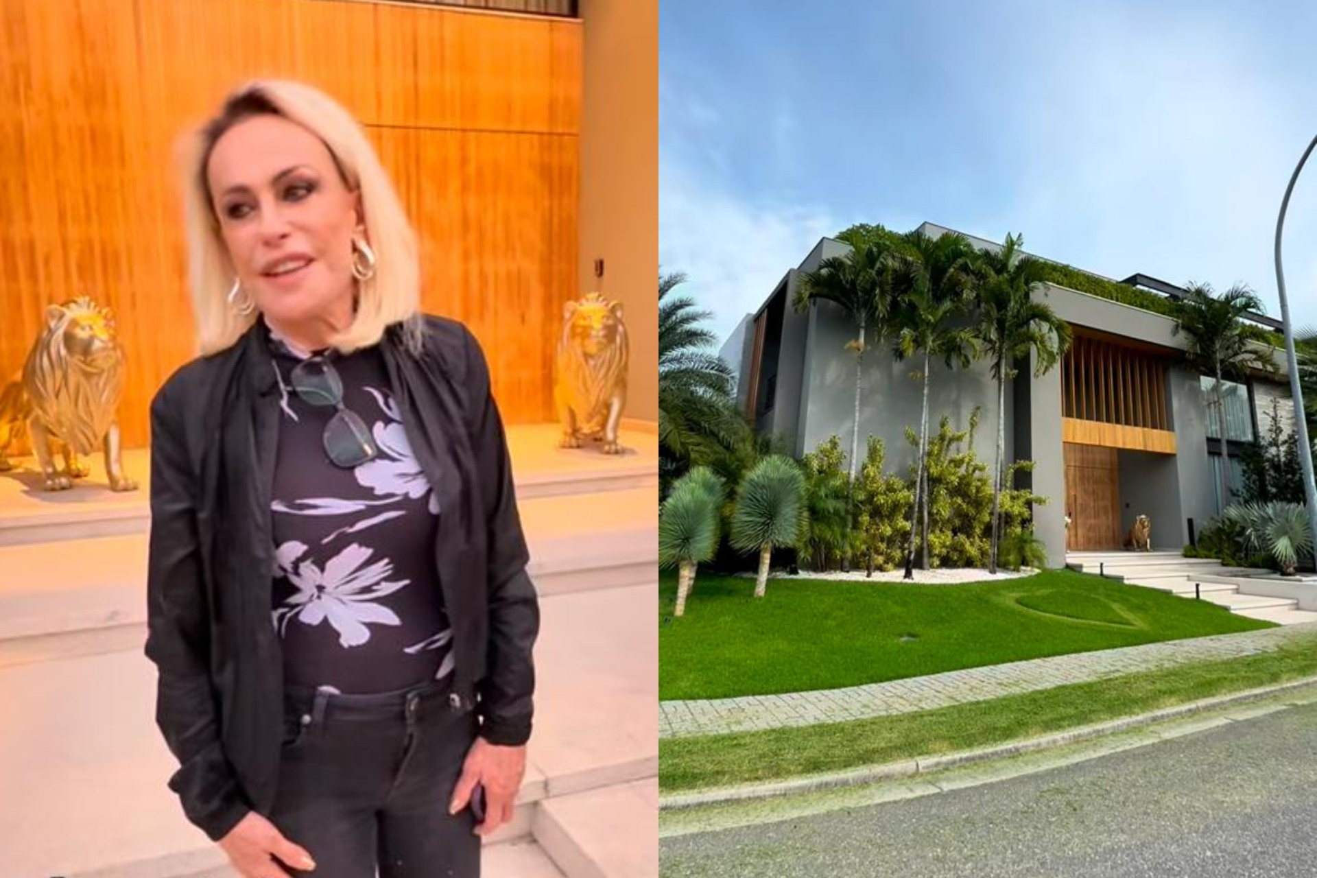 Ana Maria Braga aluga mansão no Rio - Reprodução / Instagram 