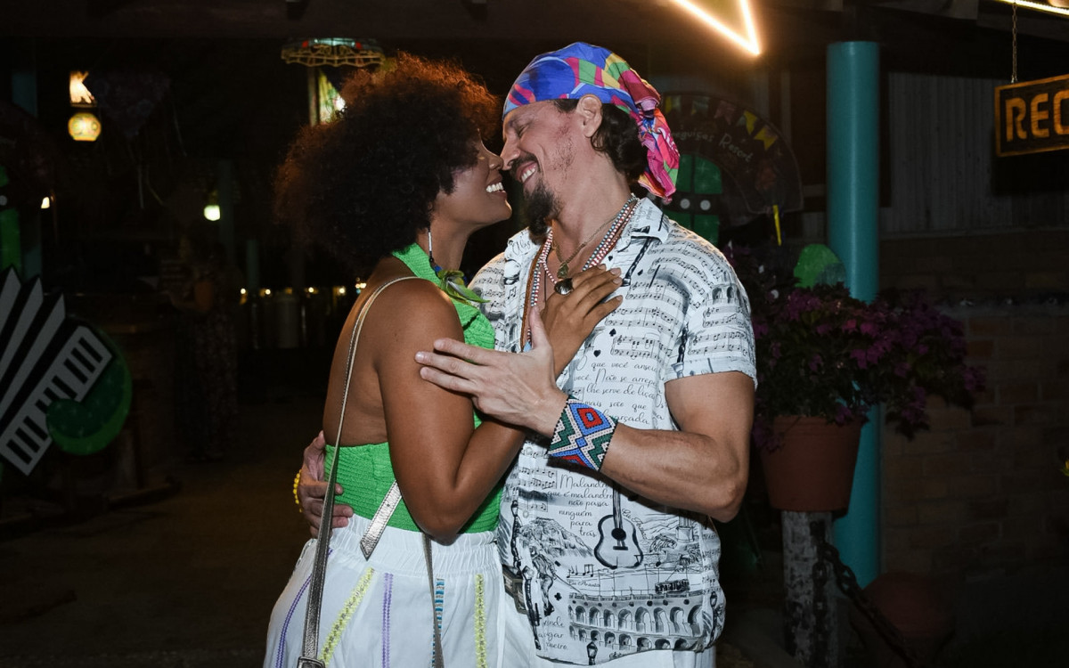 Isabel Fillardis e Well Aguiar