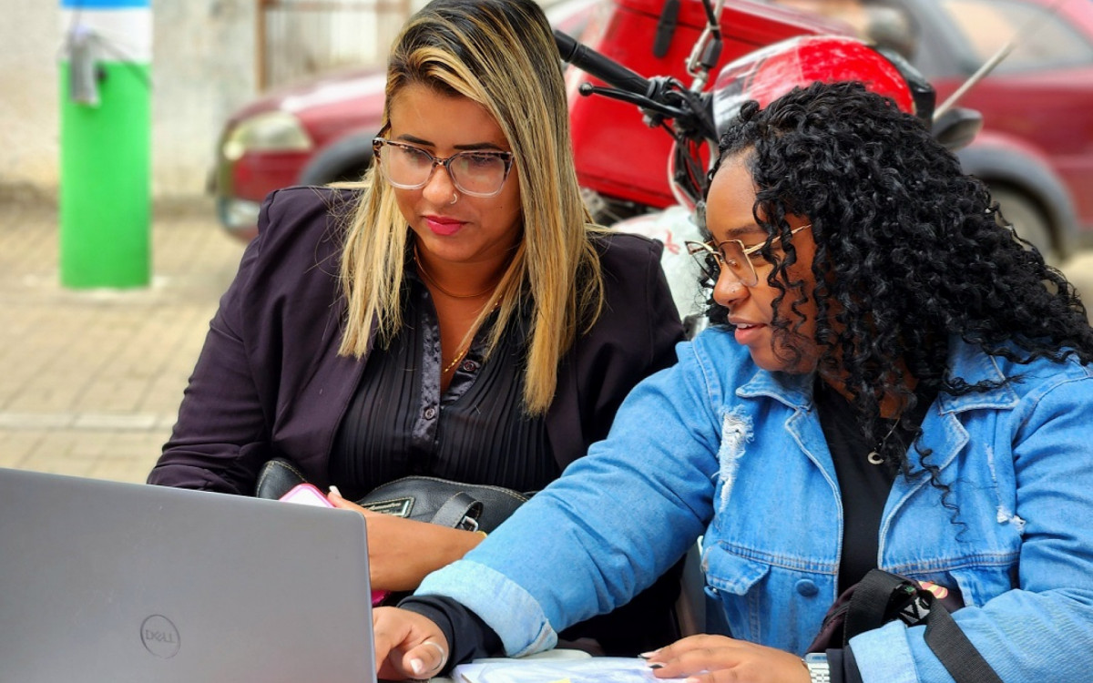 Os moradores puderam acessar serviços como, atualização do Cadastro Único, informações sobre programas e projetos assistenciais