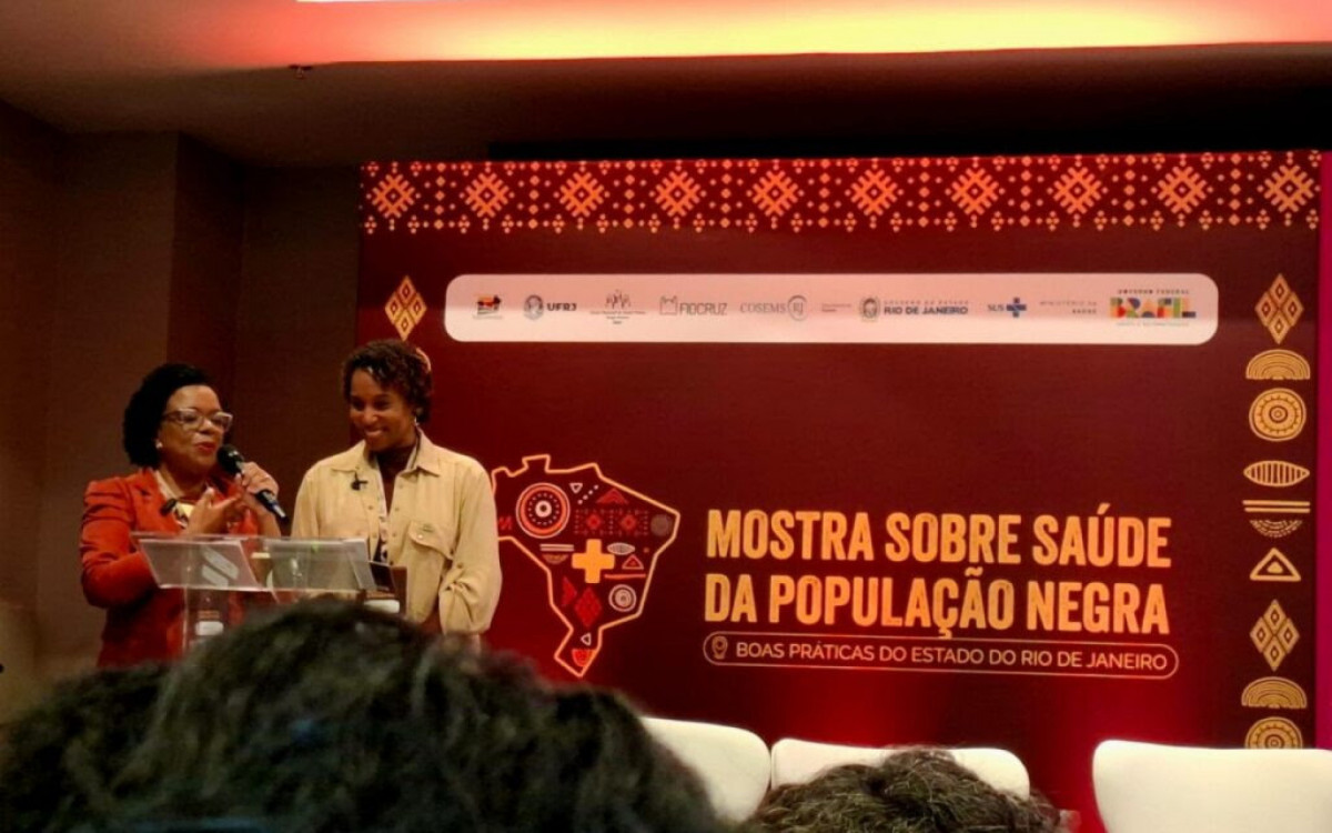 Premiação na Mostra Estadual de Boas Práticas em Saúde da População Negra