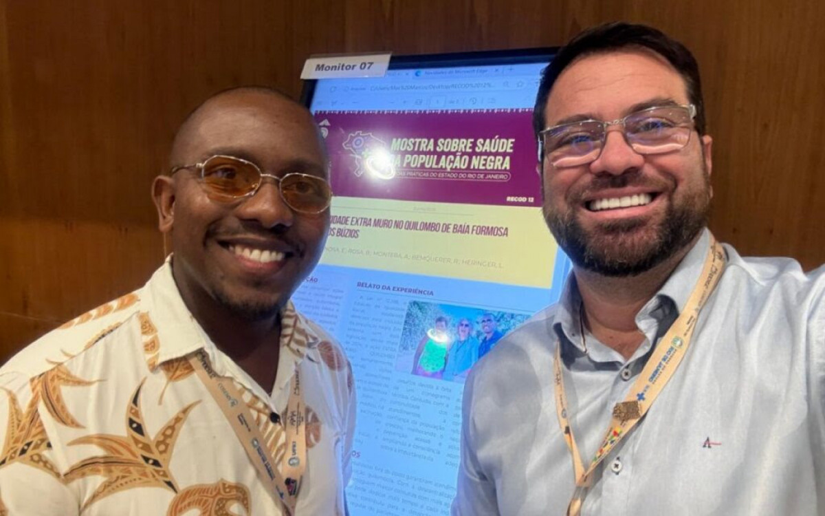 Premiação na Mostra Estadual de Boas Práticas em Saúde da População Negra