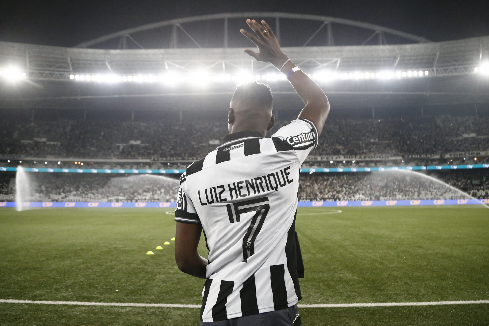 Luiz Henrique no Estádio Nilton Santos - Vítor Silva/Botafogo