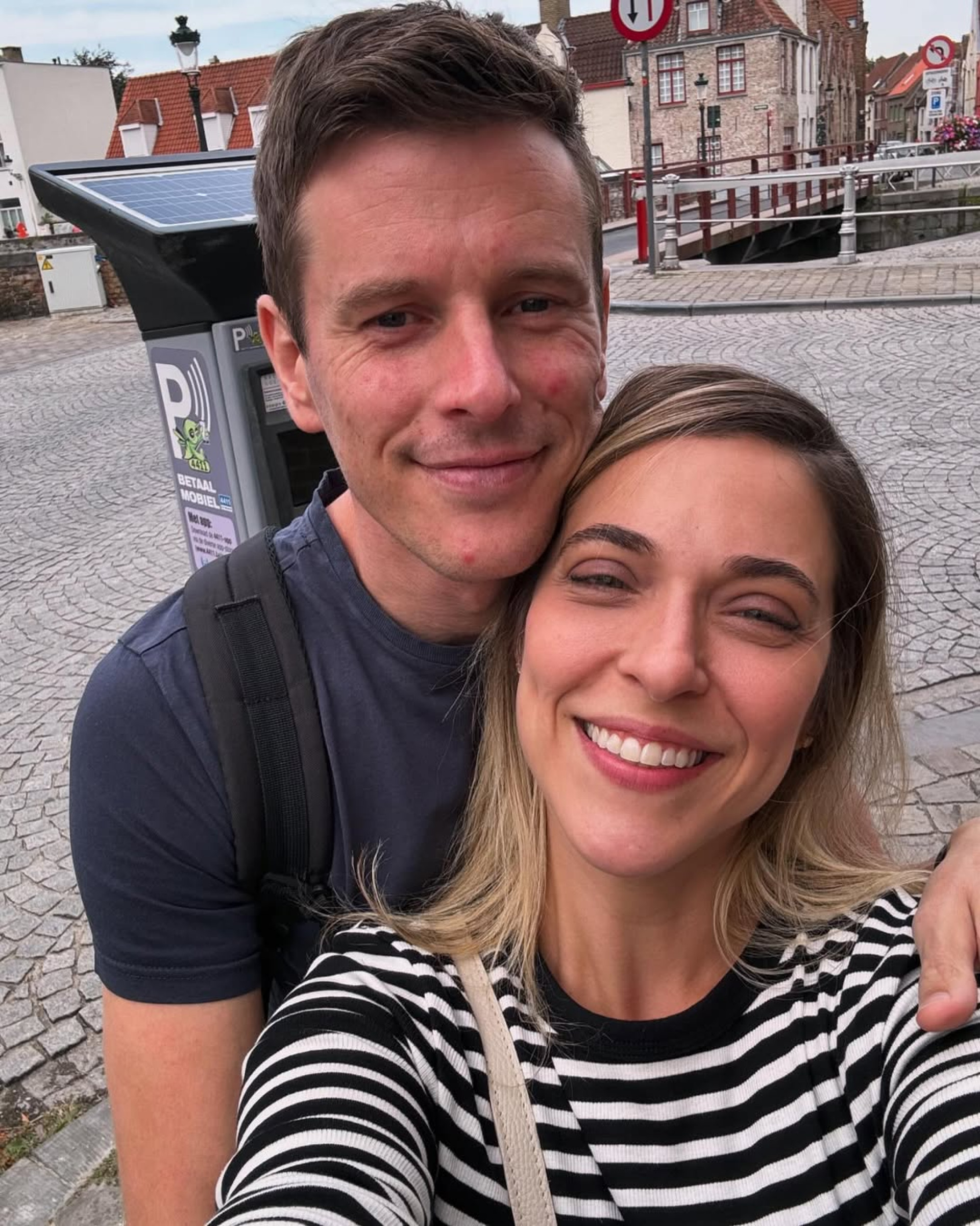 Júlia Rabello e o namorado holandês Bart - Reprodução / Instagram