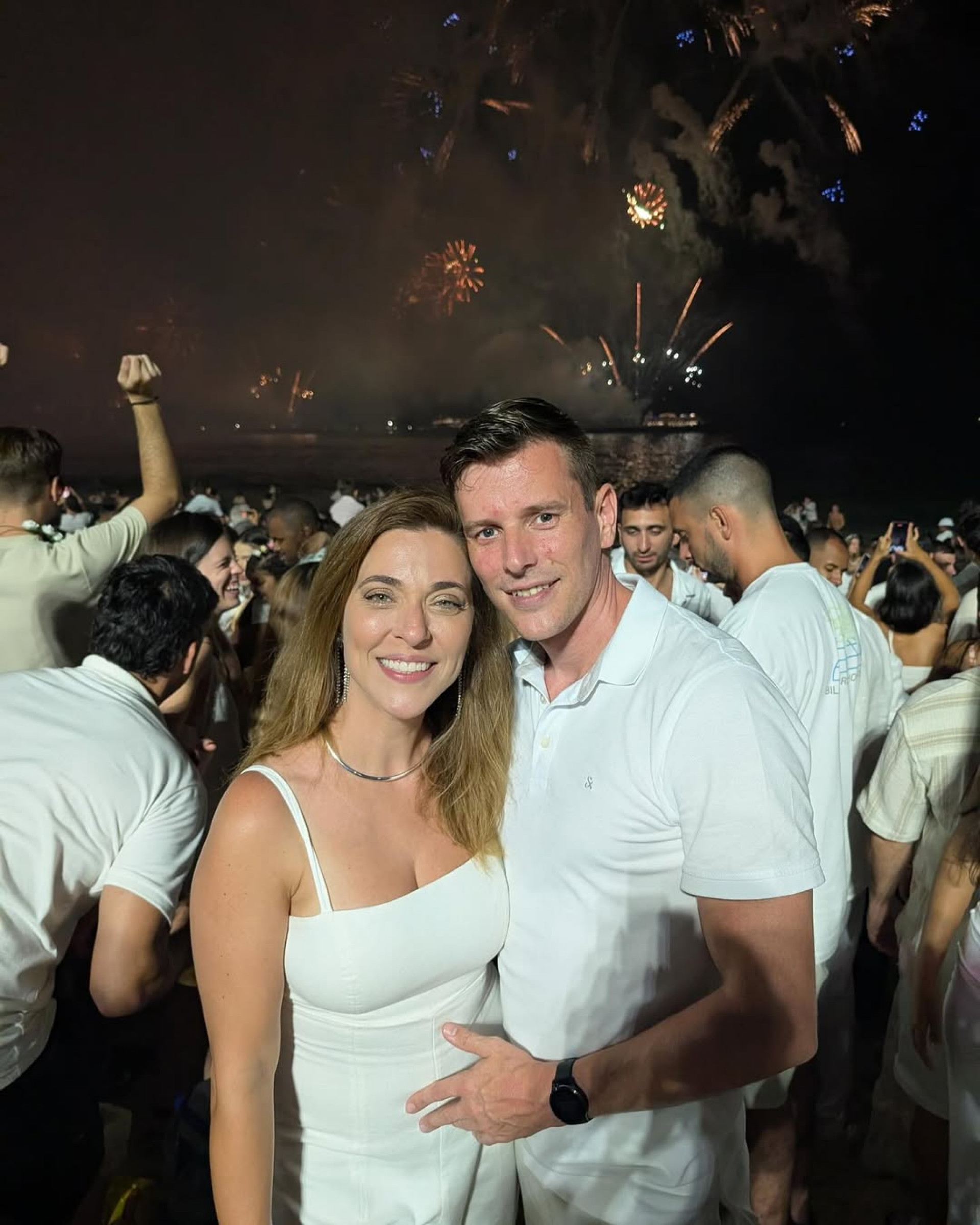 Júlia Rabello e o namorado holandês Bart - Reprodução / Instagram