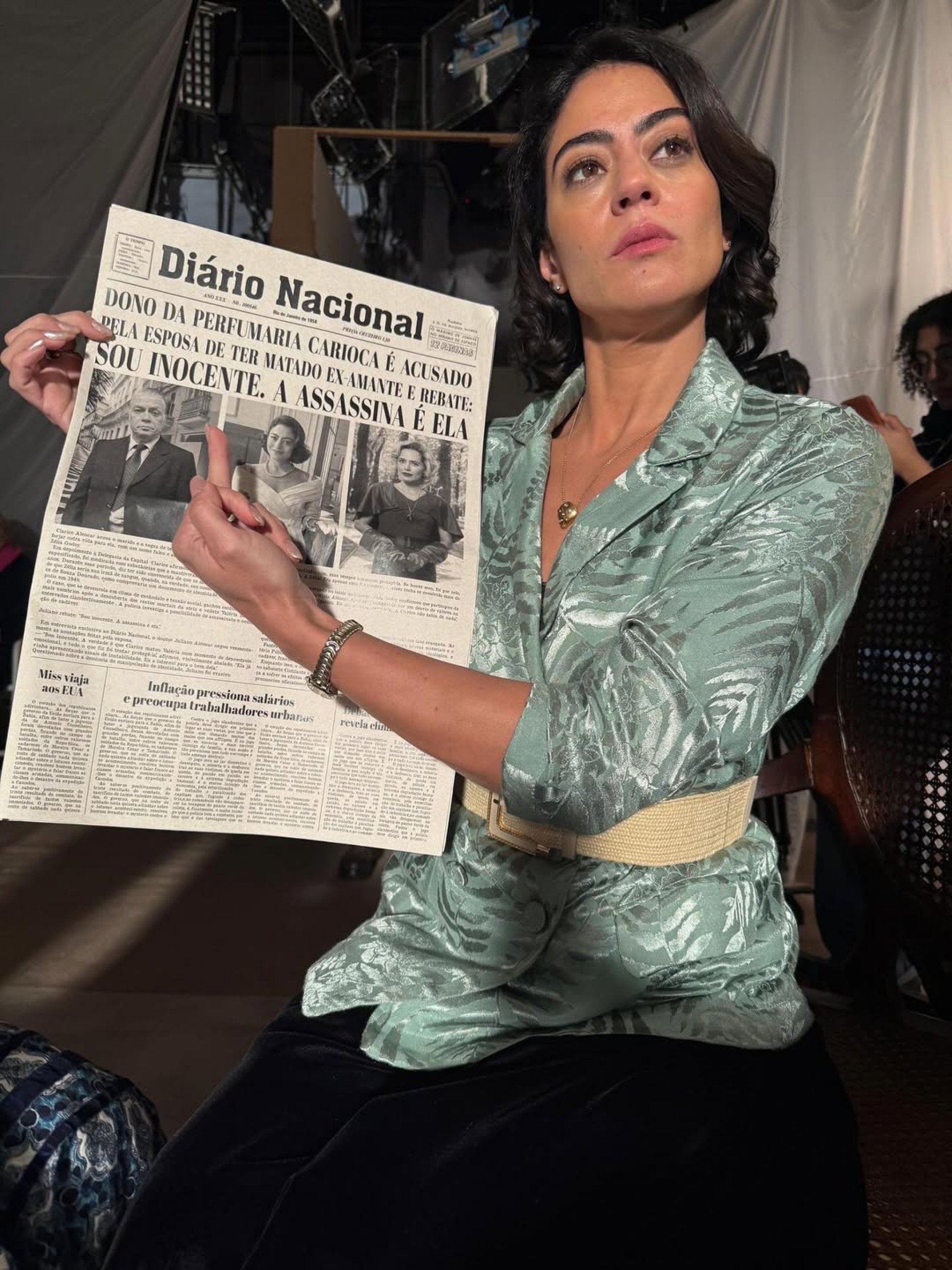 Carol Castro interpreta Clarice na trama  - Reprodução/Instagram 