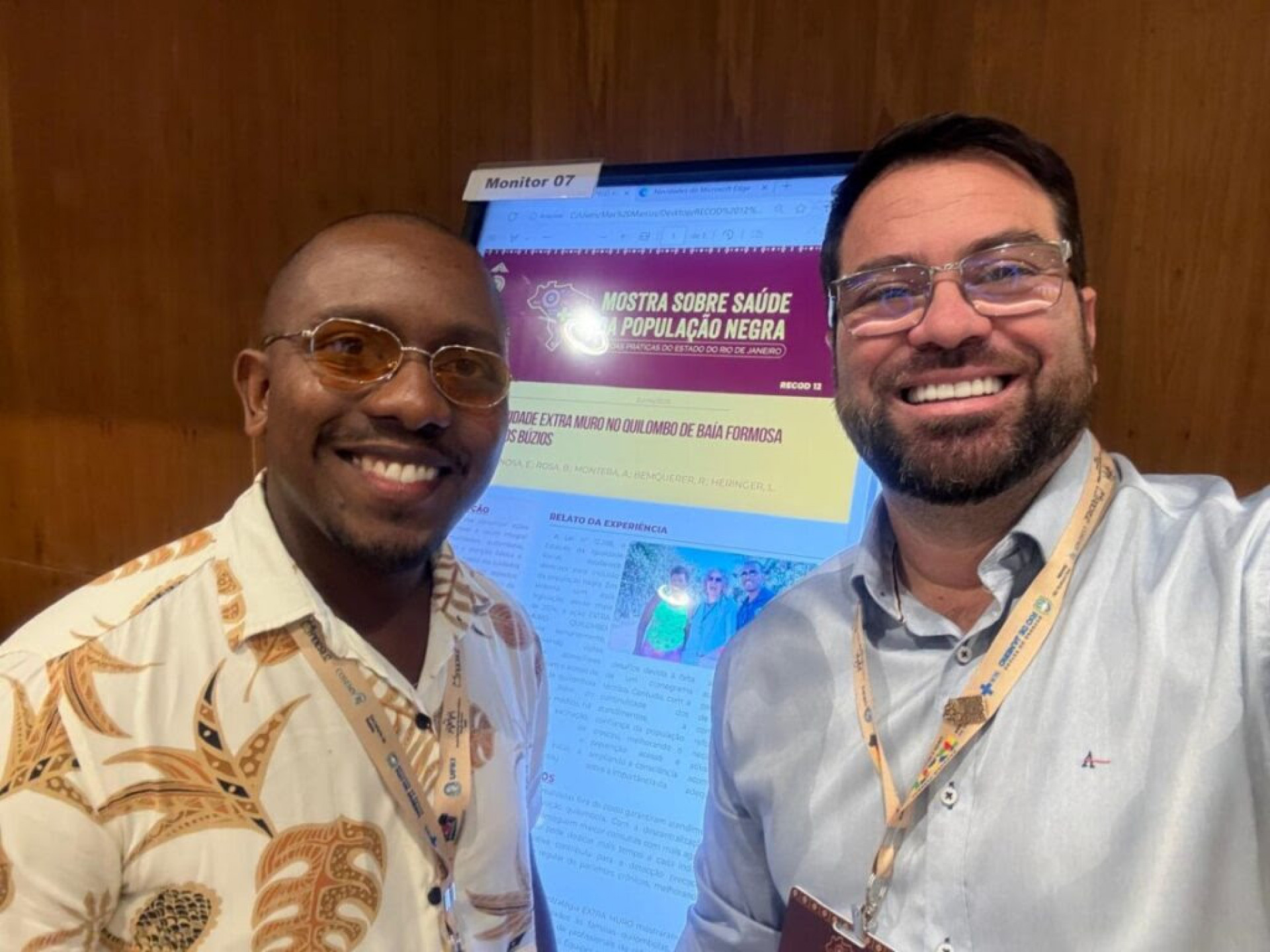 Premia&ccedil;&atilde;o na Mostra Estadual de Boas Pr&aacute;ticas em Sa&uacute;de da Popula&ccedil;&atilde;o Negra - Ascom 