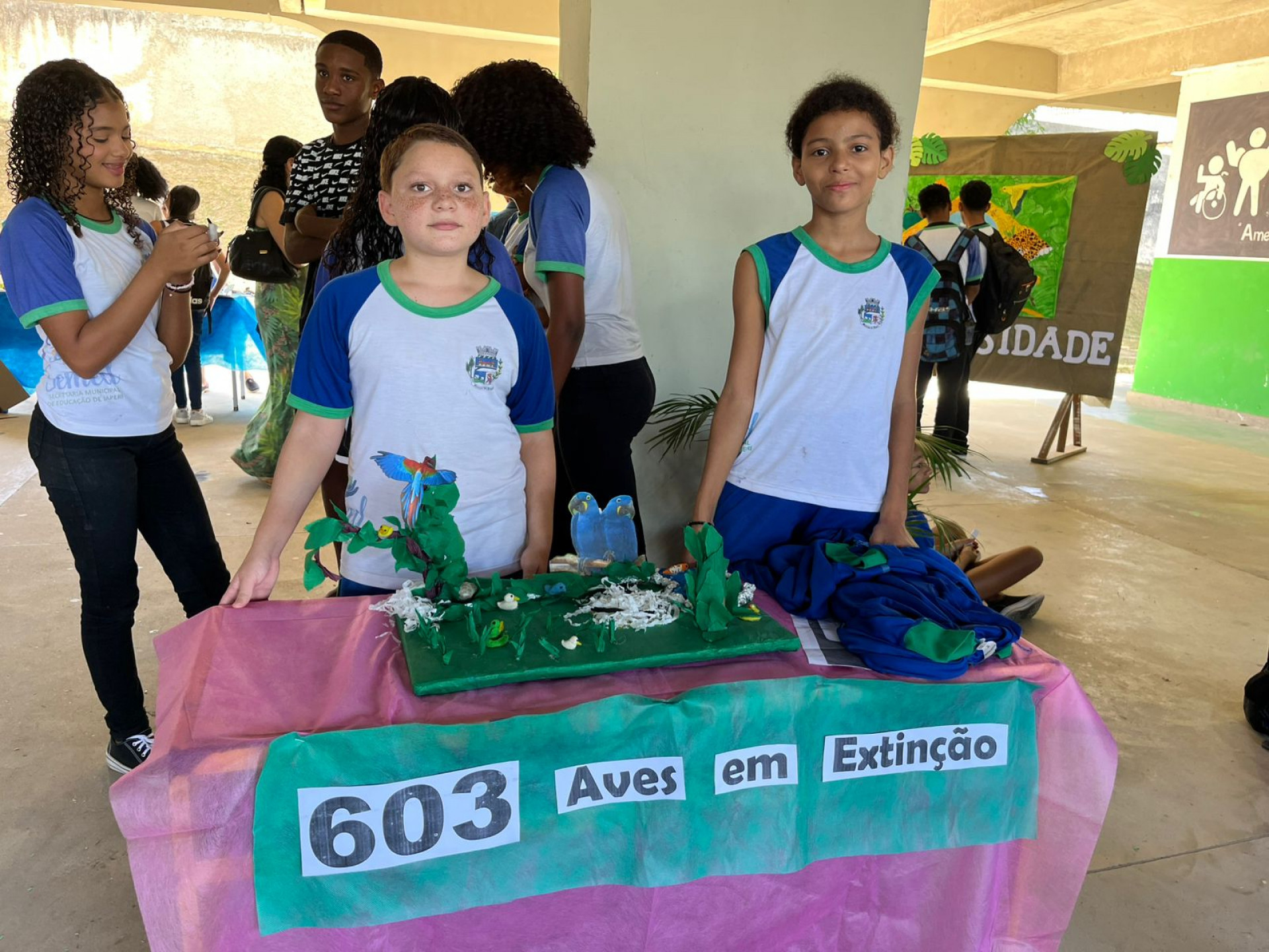 Durante semanas, os alunos pesquisaram temas relacionados &agrave; natureza e &agrave; sustentabilidade - Divulga&ccedil;&atilde;o / PMJ