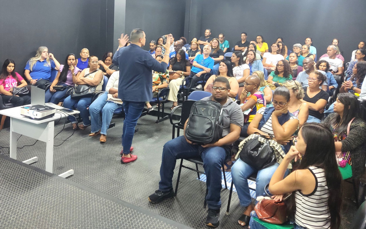 O secretário Diogo Bastos destacou a capacitação dos técnicos na esfera do SUAS