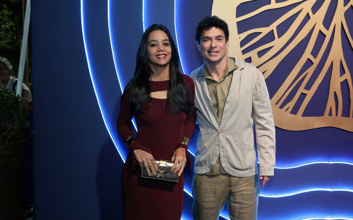 Jorge Vercillo com a mulher, Martha Suarez