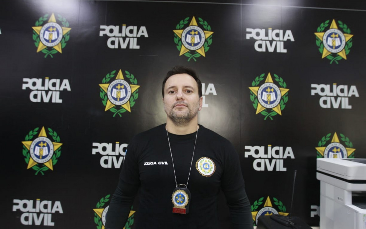 Delegado Paulo Saback, da DRE, explicou detalhes sobre a operação - Reginaldo Pimenta/Agência O DIA