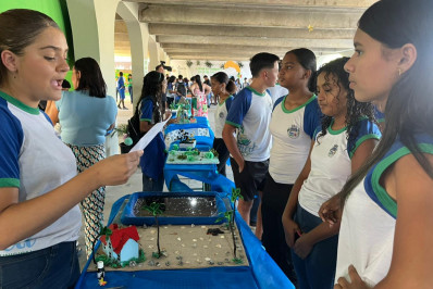 Alunos do Ciep 401 promovem feira de ciências no Dia do Meio Ambiente em Japeri