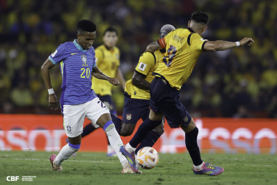 Na estreia de Ancelotti, Brasil empata sem gols com o Equador pelas Eliminatórias