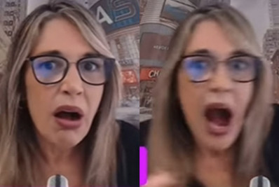 Jornalista Cíntia Lima é surpreendida por tiros e interrompe live