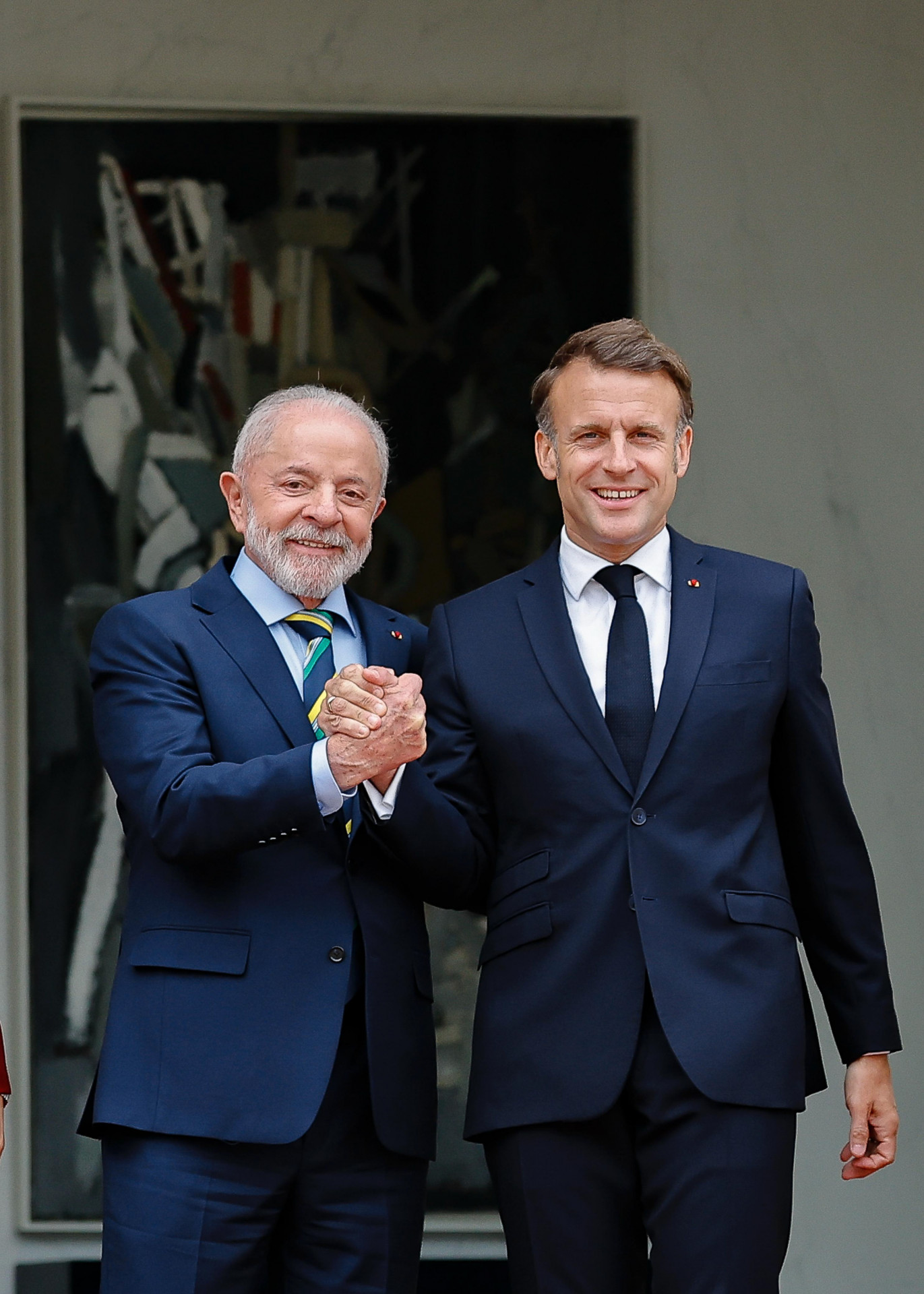 Presidente da República, Luiz Inácio Lula da Silva, durante Cerimônia oficial de boas-vindas. Explanada dos Inválidos, Paris - França.??Foto: Ricardo Stuckert / PR - Ricardo Stuckert / PR