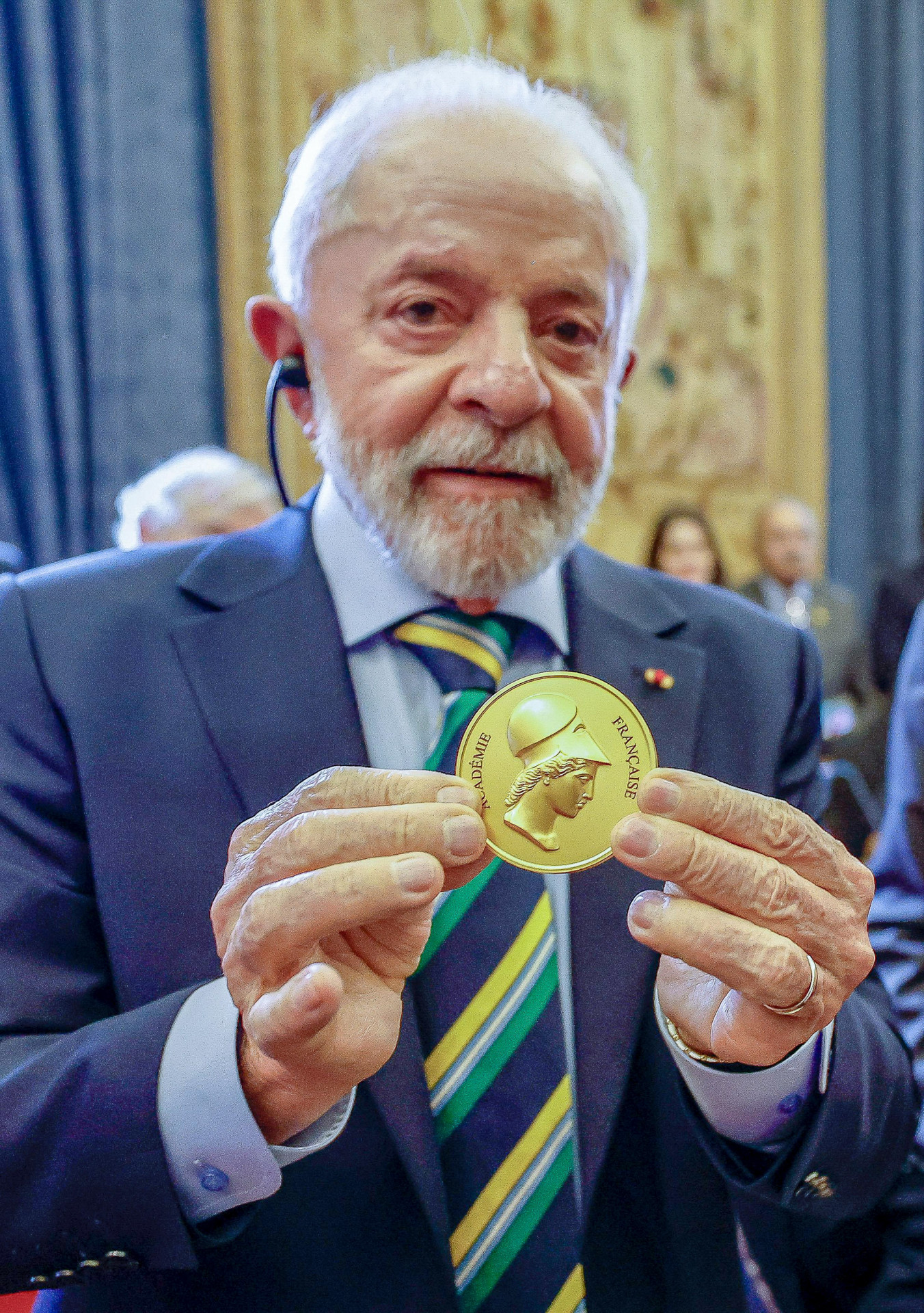 Presidente Lula recebe homenagem da Academia Francesa - Ricardo Stuckert / PR
