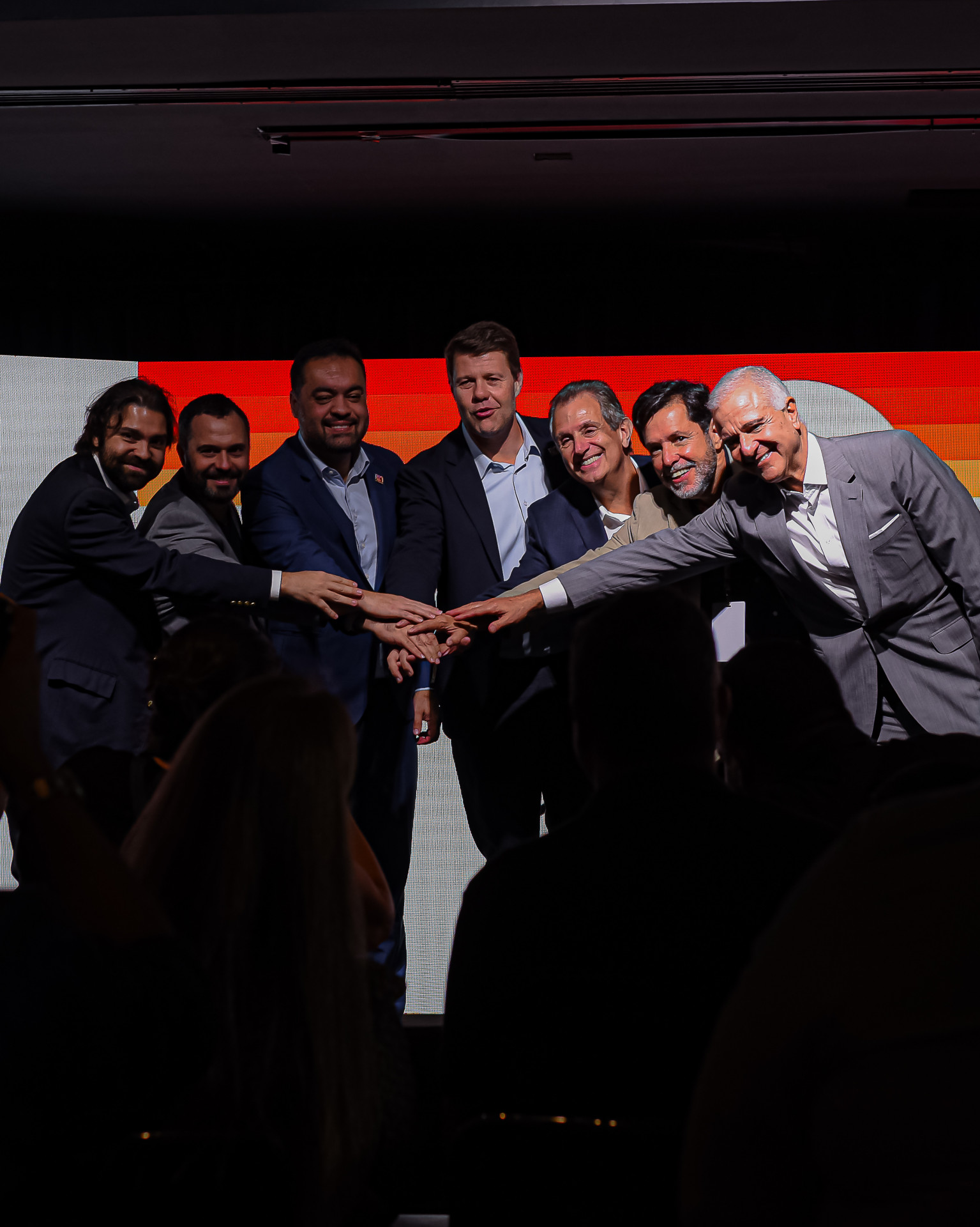 Governado do Rio e presidentes de Flamengo, Fluminense e Botafogo