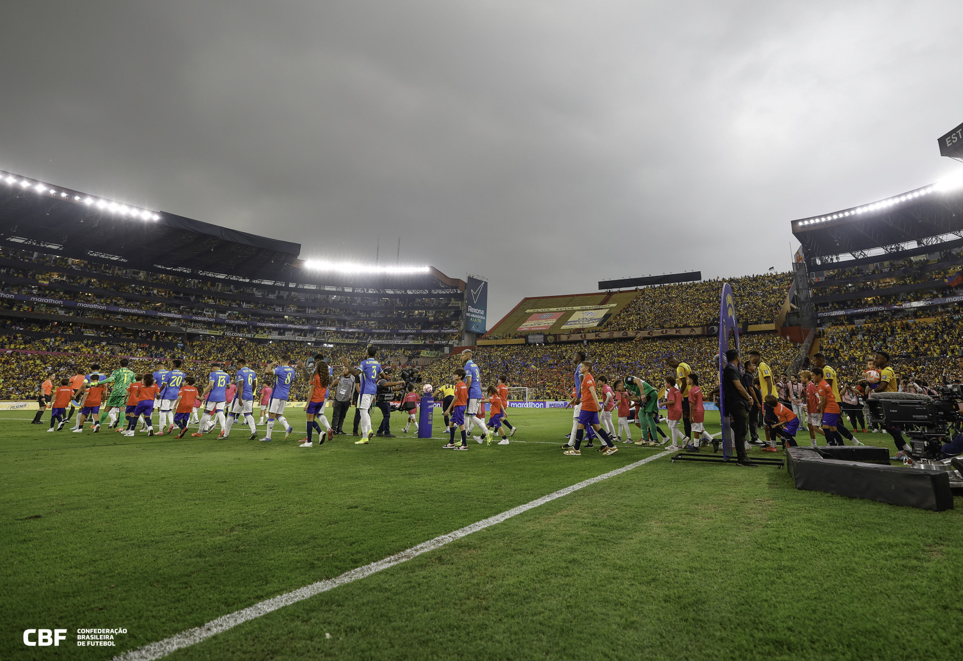 Equador x Brasil - Rafael Ribeiro / CBF