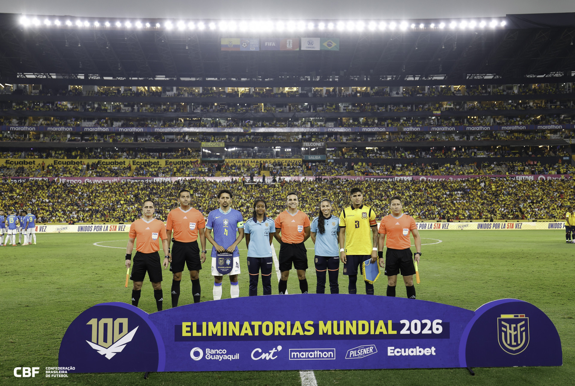 Equador x Brasil - Rafael Ribeiro / CBF